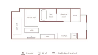 モデレートダブルルーム
