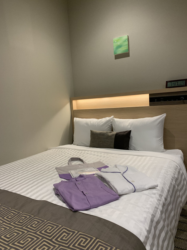 館内着で大浴場へ行けます