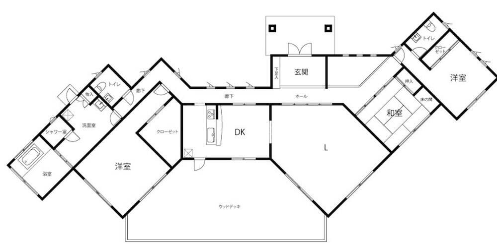 宿泊施設の地図