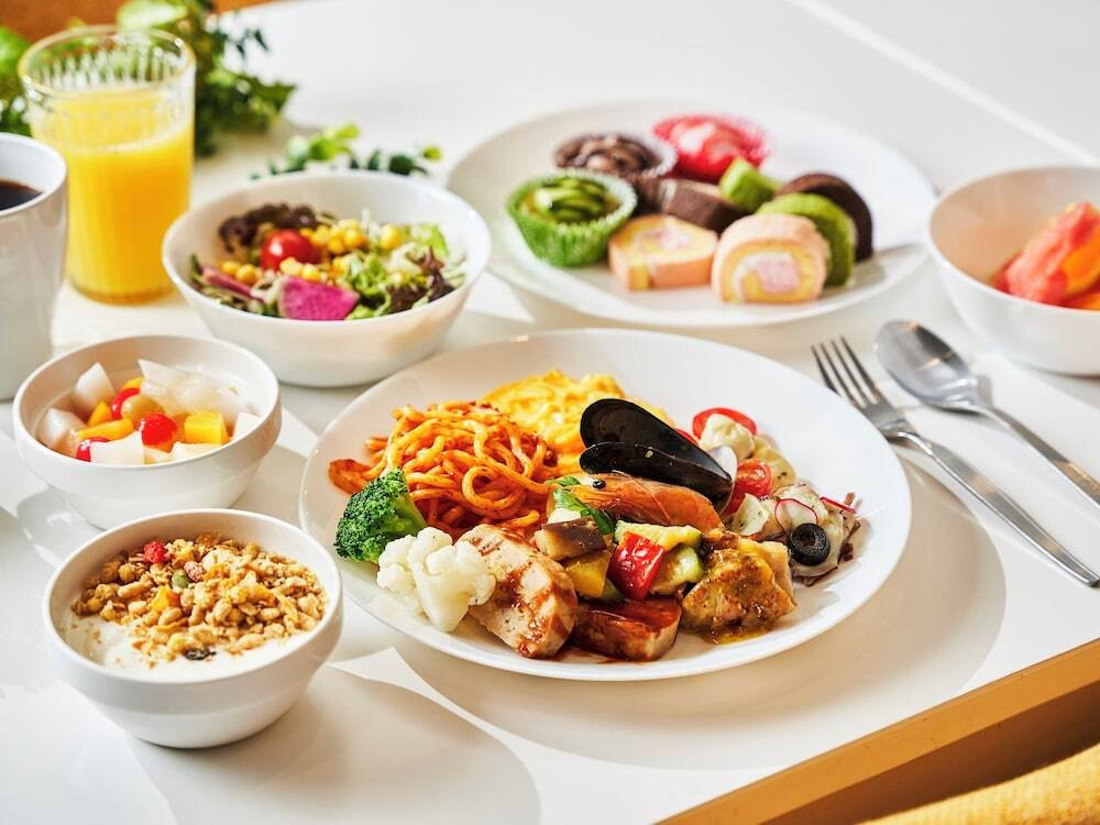 朝食ビュッフェ