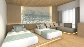 トレイン, オーシャンビュールーム [宙船] 最大3名 禁煙 (清掃は3泊毎に1回)