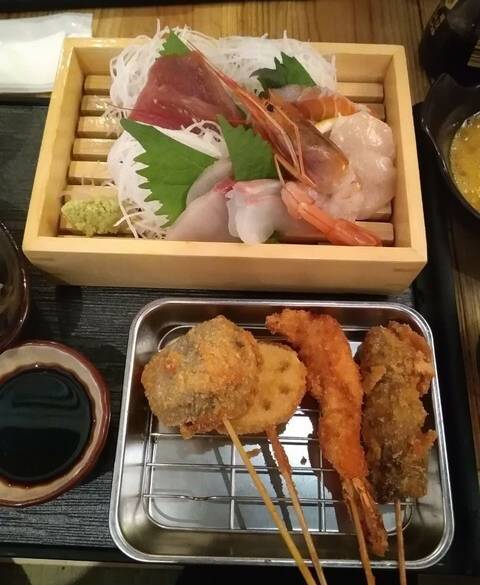 夕食は自由に選んで
ホテルのバーで乾杯 / 2