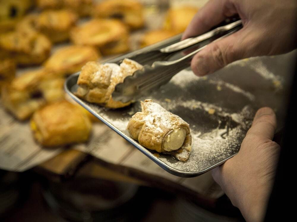 朝食ビュッフェ