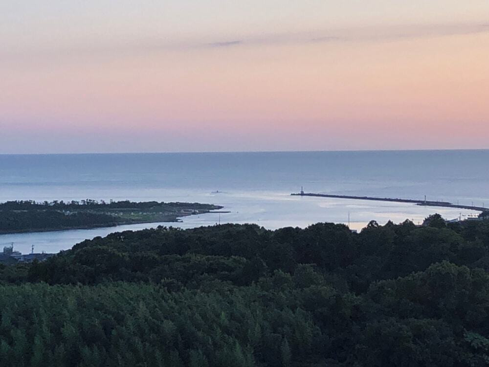 部屋からの景観
