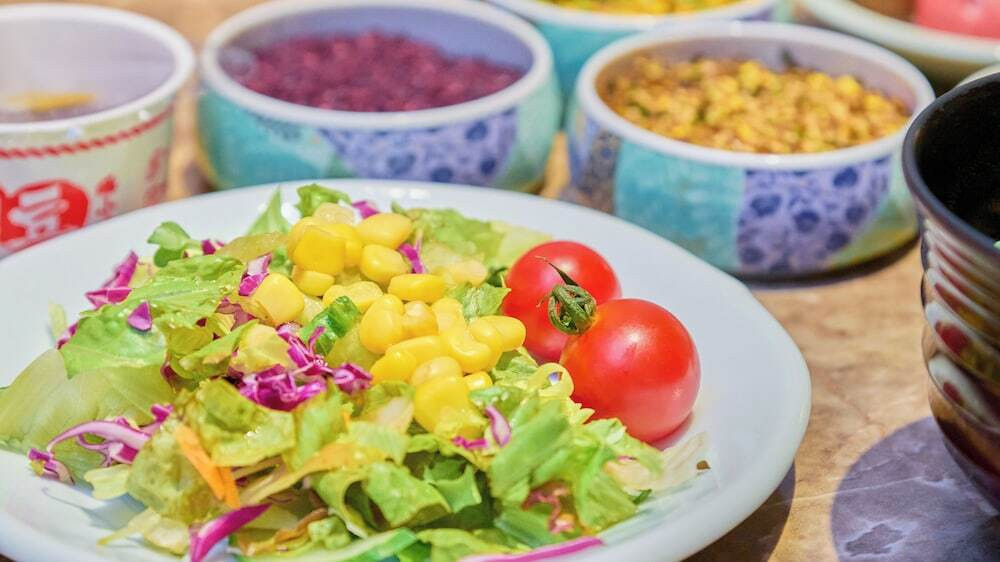 朝食ビュッフェ