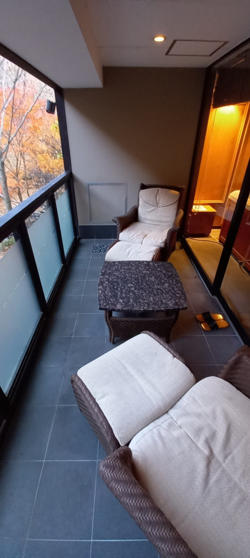 部屋は２階、下は道路で人が歩いている為ゆっくりできません。