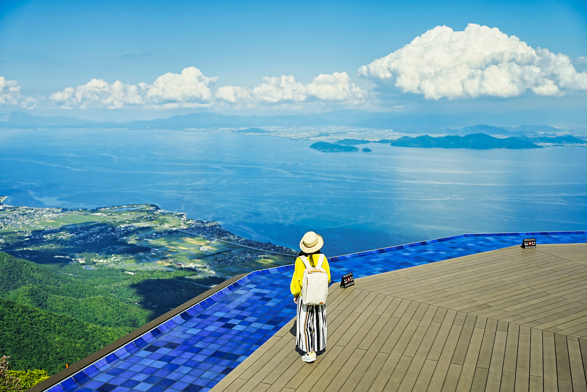 びわ湖テラスからの風景