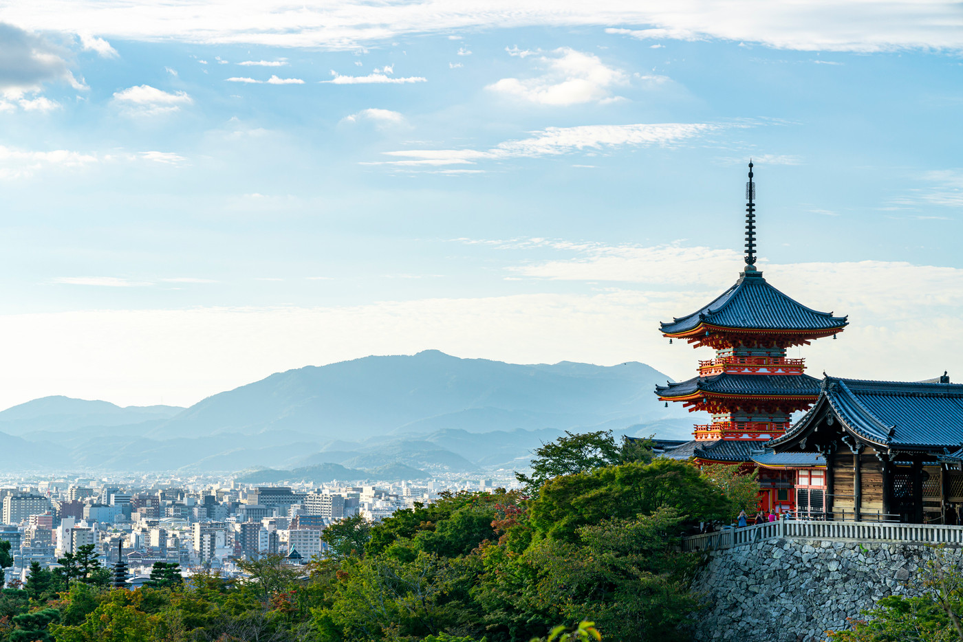 【京都府】穏やかな時間が流れる清水寺の三重塔