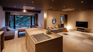 プレミアム スイート キッチン リバービュー