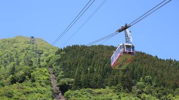 別府ロープウェイでの空中散歩② / 6