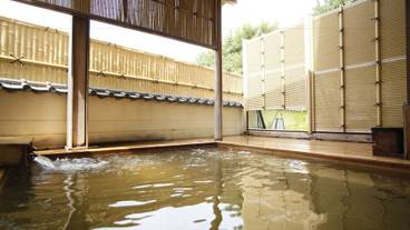 「別邸水の星」1階　温泉露天風呂付特別室　古代檜温泉露天風呂 / 8