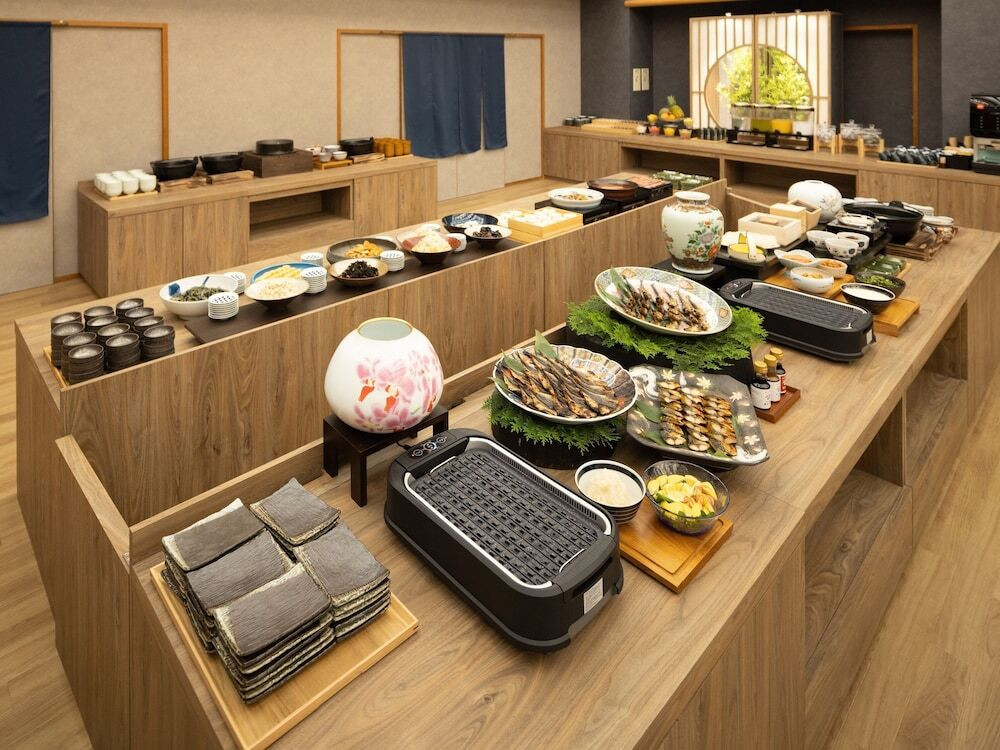 朝食ビュッフェ