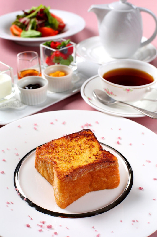 桂姫 朝食のフレンチトースト