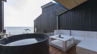 和室　角部屋　露天風呂付　シービュー　1階