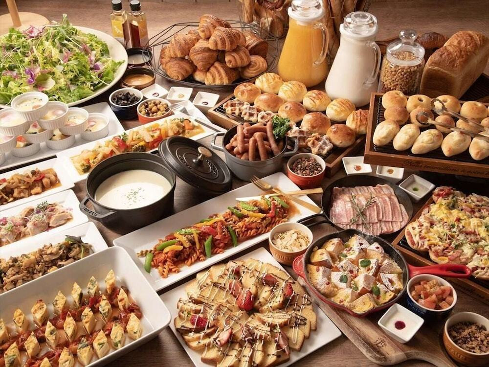 朝食ビュッフェ