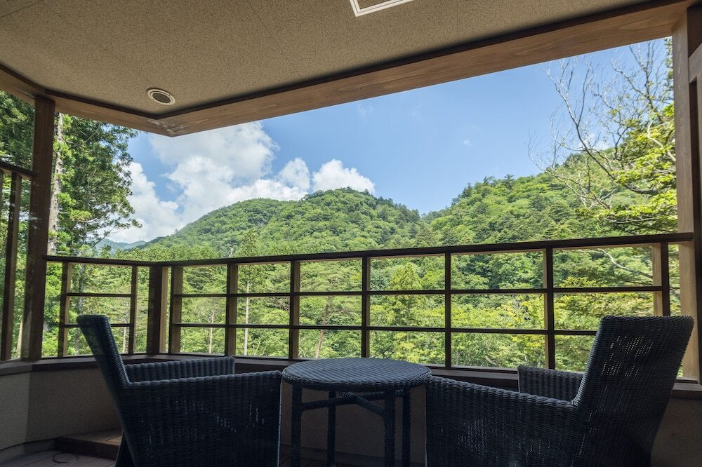 本館客室のテラス一例