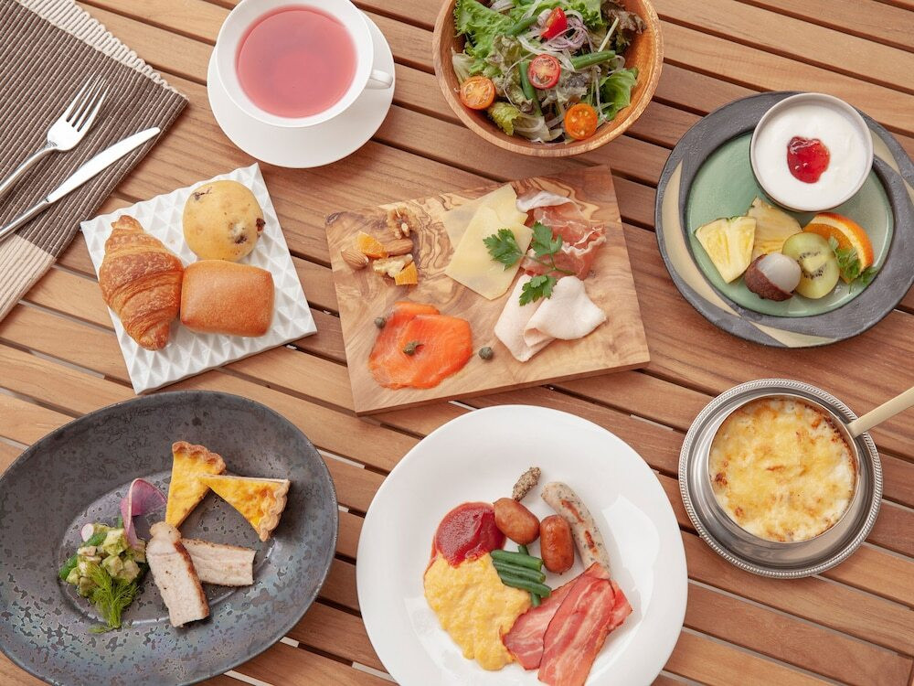朝食ビュッフェ①