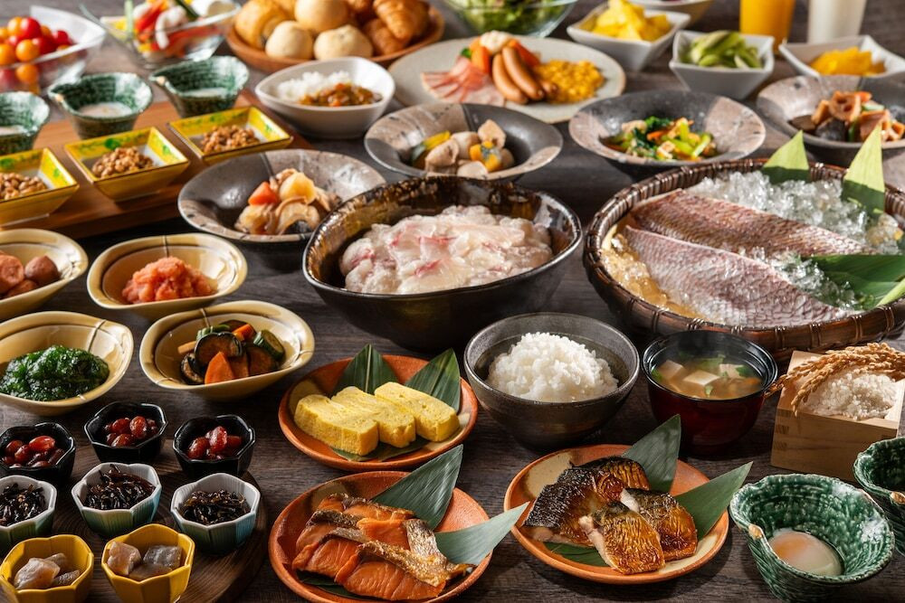 朝食ビュッフェ