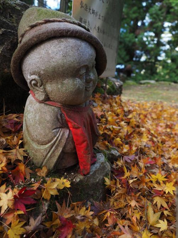 登山も楽しめる「弥山」の紅葉745664