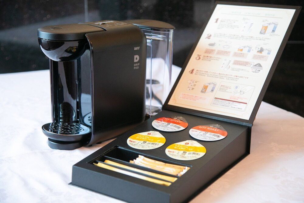 客室のコーヒーセット