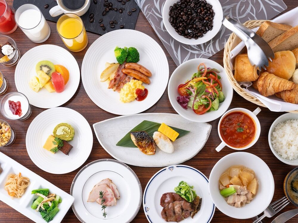 朝食ビュッフェ