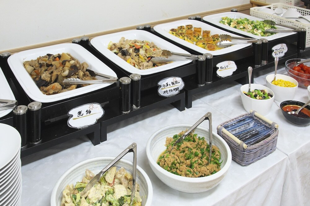 朝食ビュッフェ