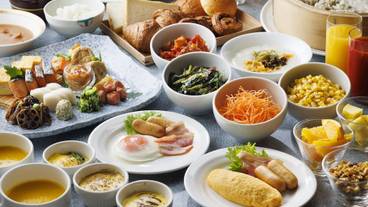 朝食ビュッフェ1 / 1