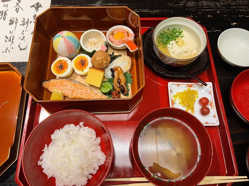 朝食／一の膳一例