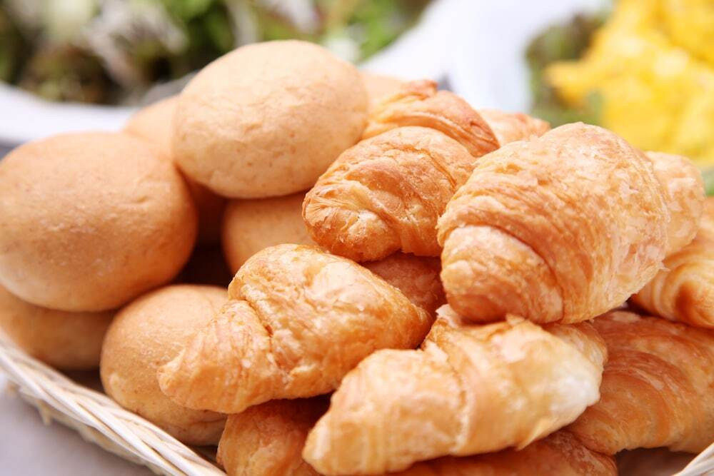 朝食ビュッフェ