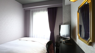 【喫煙】セミダブルルーム/ベッド幅140cm×1台/2名まで/12㎡