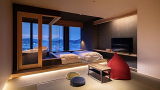 絶景風呂付モダン和洋室 禁煙