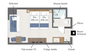 スタジオ 25 ツインプラス (禁煙)