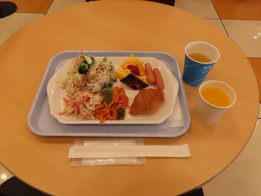 私の食べた朝食バイキング