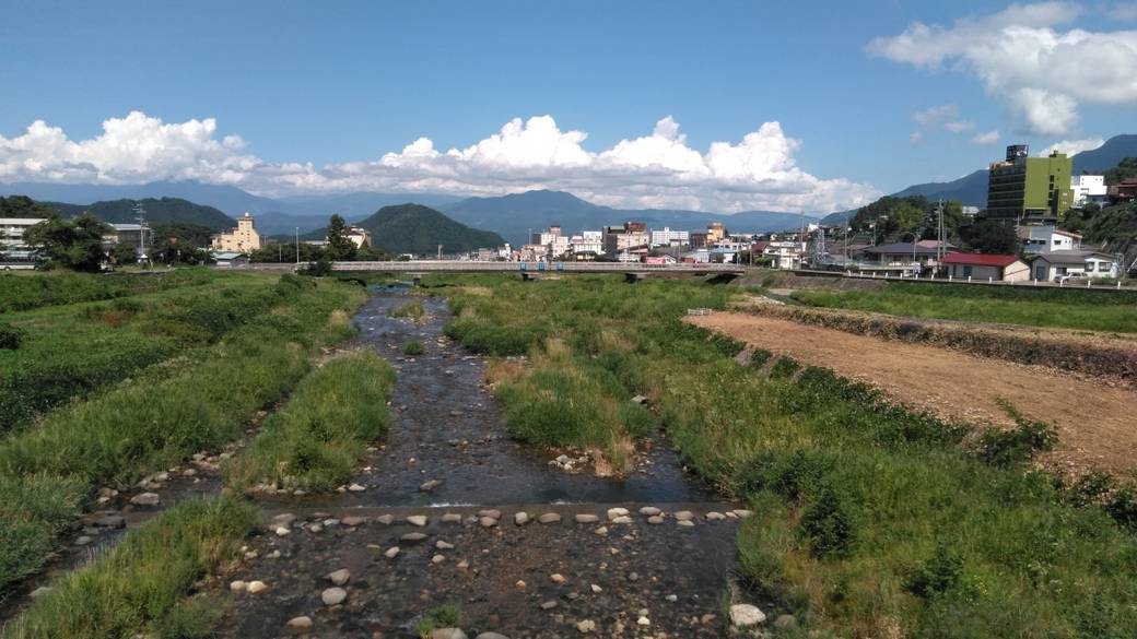 湯田中温泉の風景 / 1
