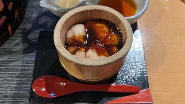 夕食 くるみ豆腐 / 6