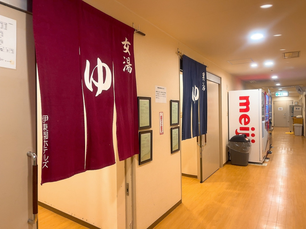 大浴場は、本館と別館の両方にあり