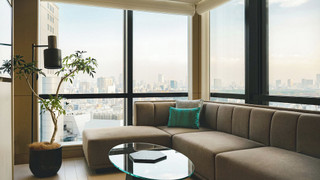 スタジオスイート シングルベッド 2 台 (High Floor)