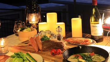 グランピング夕食 イメージ / 3
