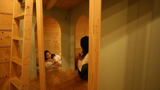 女性限定ドミトリー内　2段ベッド1台