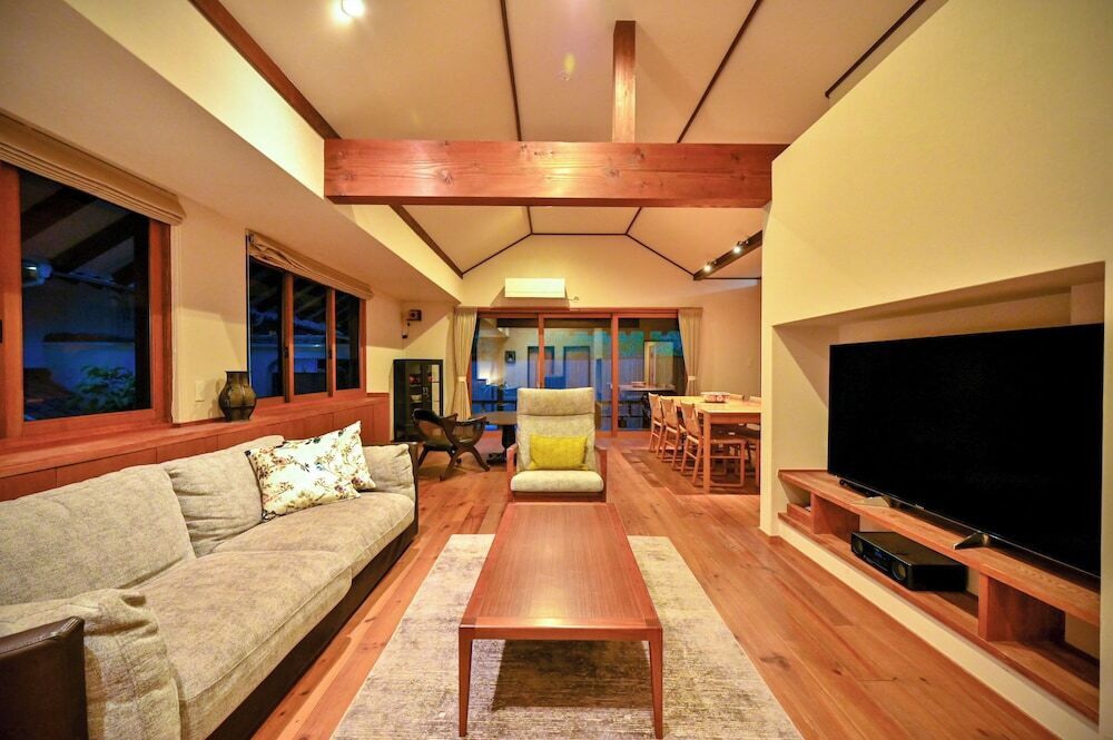 「別邸 月白」ドッグラン付き　リビング①