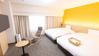 [上層階8～10階] プレミアムツインルーム ダブルベッド 2台 禁煙