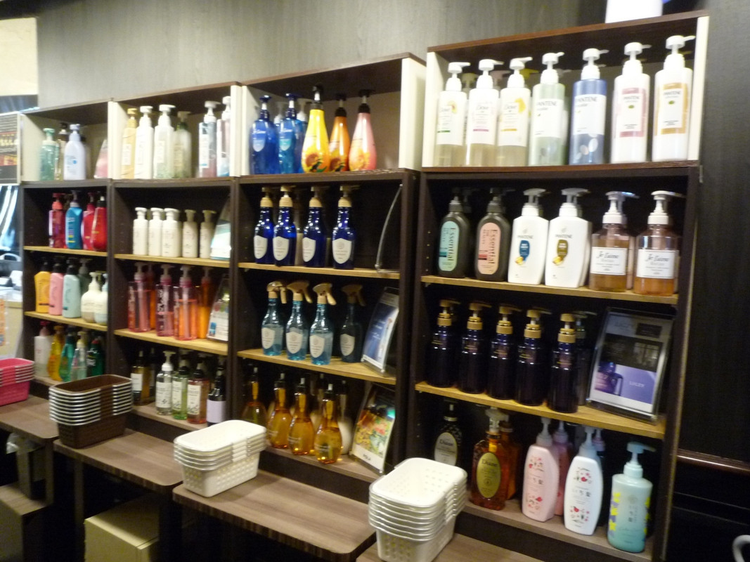 意外なほど充実のシャンプーバー？