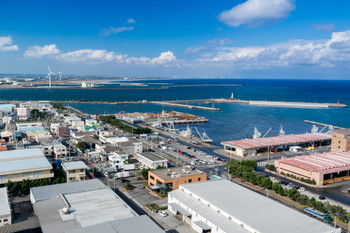 Choshi Port from Choshi Port Tower