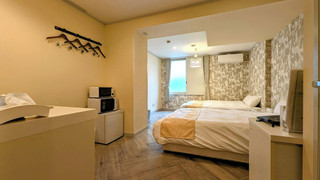 デザイン ダブルルーム ダブルベッド 2 台 禁煙