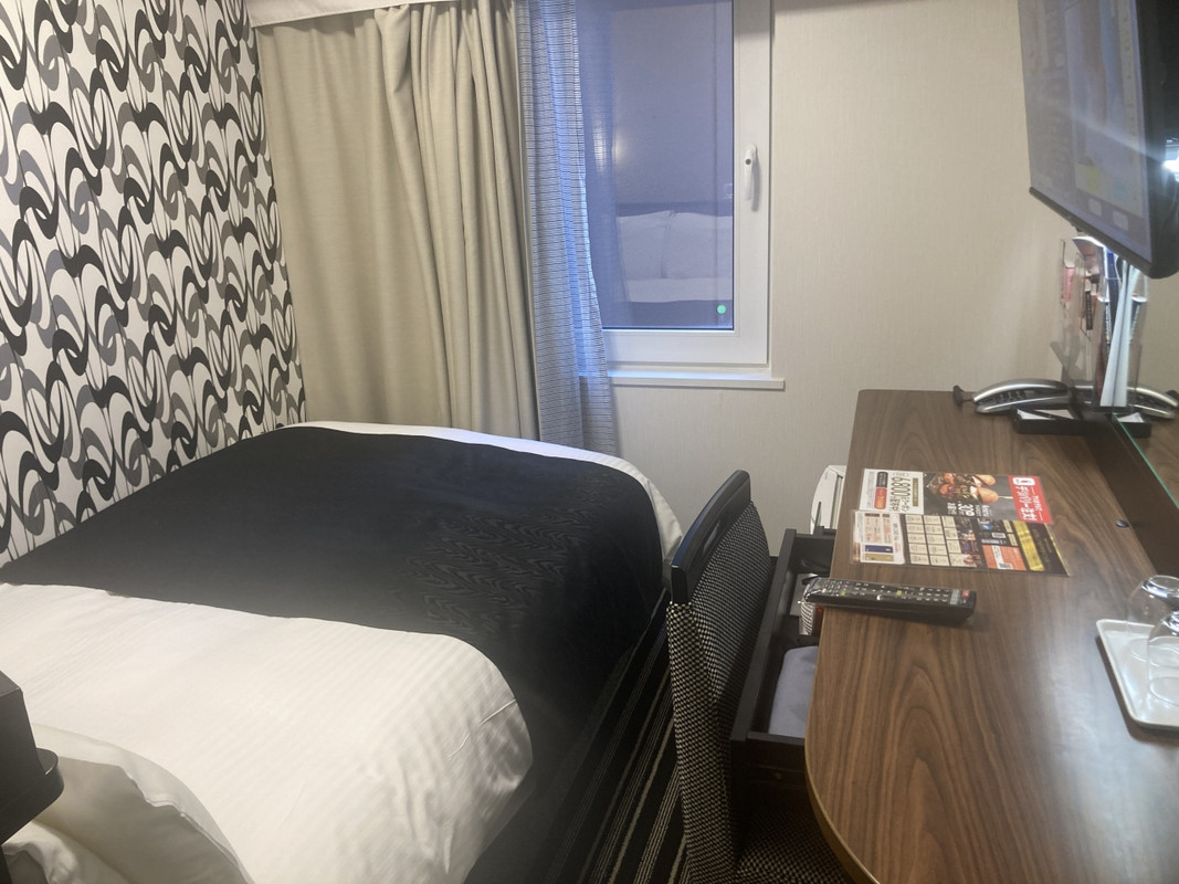 部屋はアパ標準