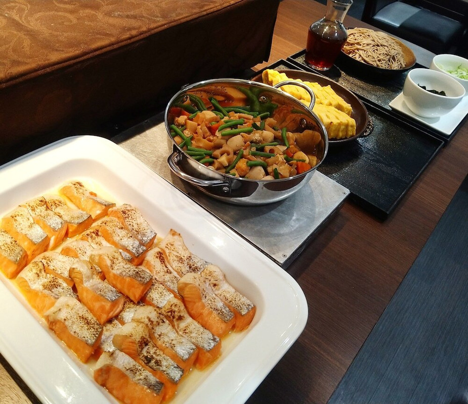 朝食ビュッフェ