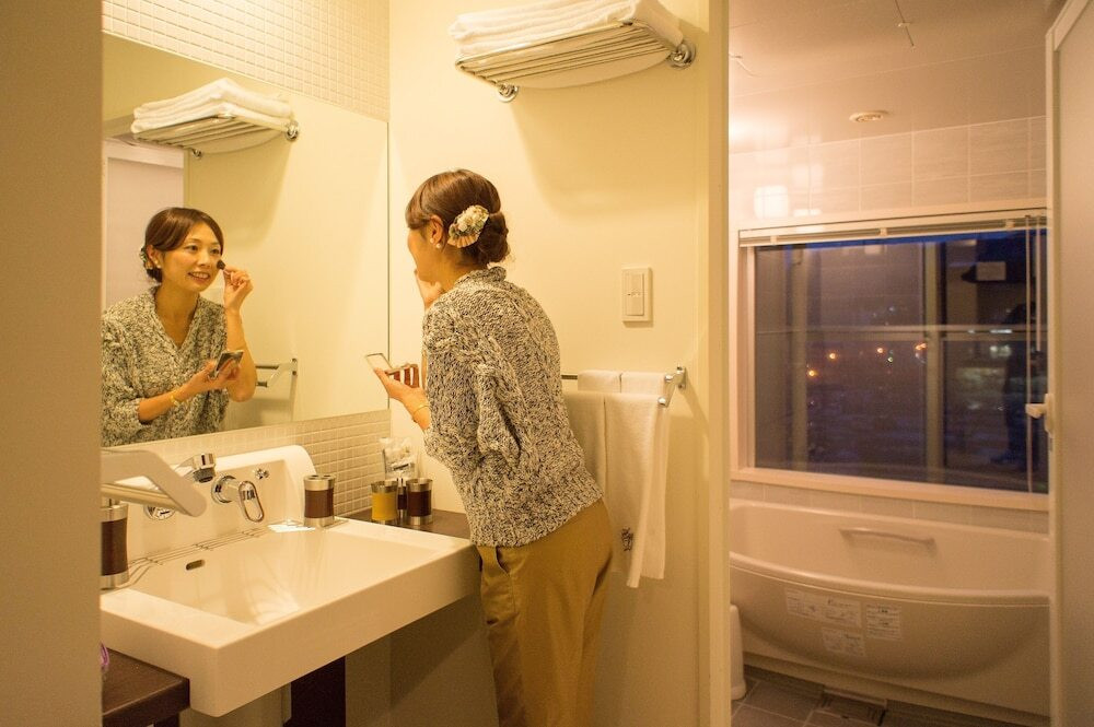 客室の洗面スペース例