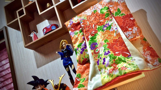 [紅赤の間/BeniAka-Ma:201号室] スタジオデザイン: シングルロフトベッド/布団 専用バスルーム (シャワーブース/シャワートイレ) 禁煙