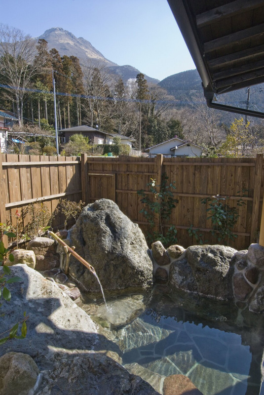 客室露天風呂一例②