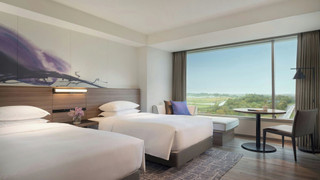 スーペリアルーム シングルベッド2台 禁煙 シティビュー